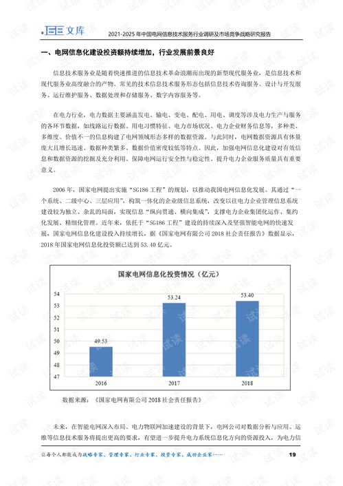 2021-2025年中國電網信息技術服務行業全景分析與市場競爭戰略研究報告
